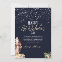 Bonne carte de voeux pour la Saint-Nicolas