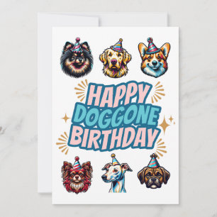 Bonne carte de voeux pour l'anniversaire de Doggon