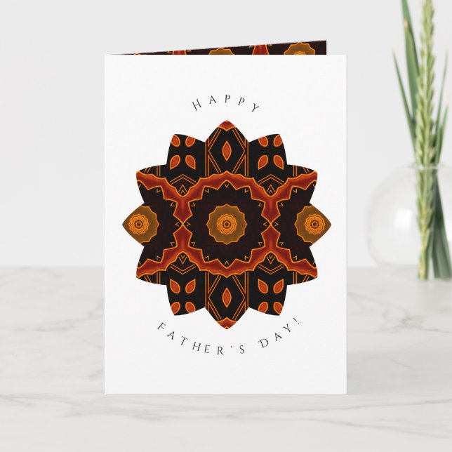 Bonne carte de voeux pour le phoque floral Fête de (Devant)