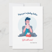 Bonne carte de voeux pour les hommes