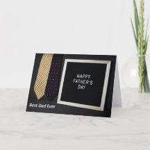 Bonne carte Fête des pères Meilleur papa Jamais No