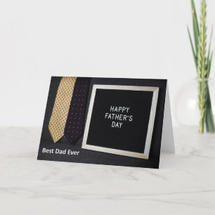 Bonne carte Fête des pères Meilleur papa Jamais No