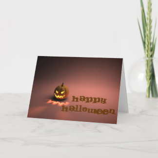 Bonne carte Halloween