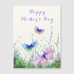 Bonne carte mère's Day Papillons Printemps Joy