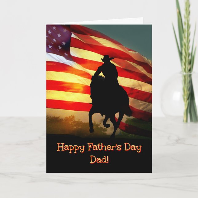 Bonne carte papa Fête des pères, carte de pays Cow (Devant)