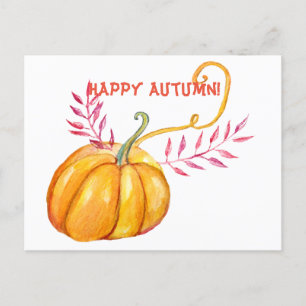 Bonne carte postale Automne