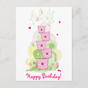 Bonne carte postale d'anniversaire !