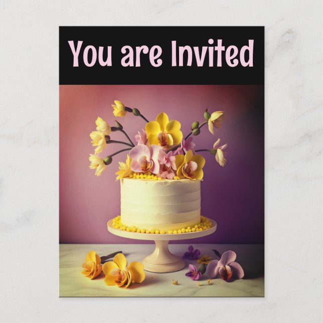 Bonne carte postale d'anniversaire (Devant)