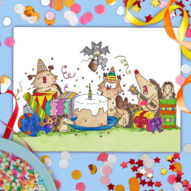 BONNE carte postale d'anniversaire par Nicole Jane (Créateur téléchargé)