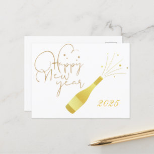 BONNE CARTE POSTALE DE NOUVELLE ANNÉE