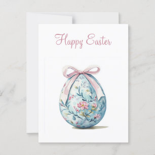 Bonne carte postale de Pâques