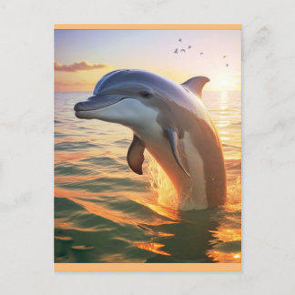 Bonne carte postale Dolphin