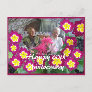 Bonne carte postale du 60e anniversaire..
