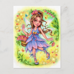 Bonne carte postale Fairy