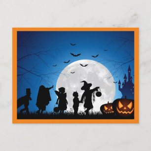 Bonne carte postale Halloween