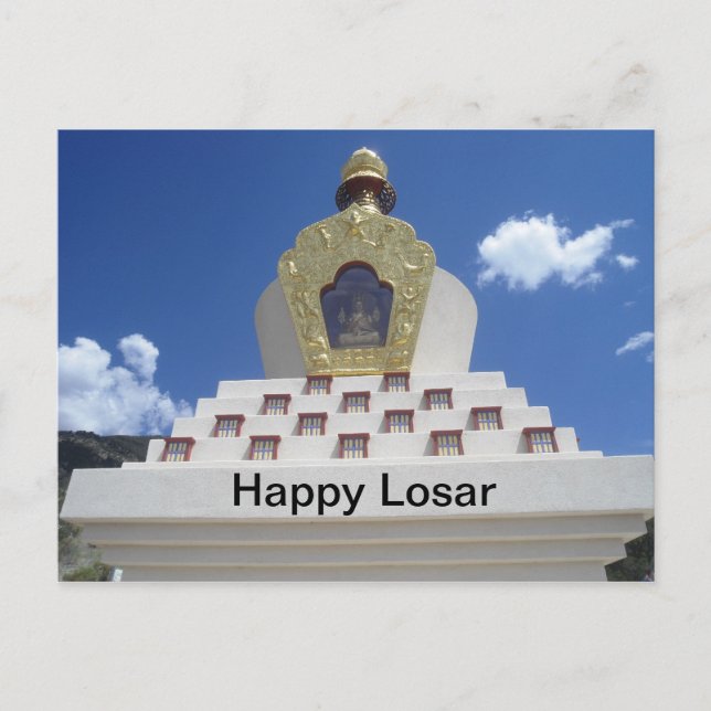 Bonne carte postale Losar Stupa (Devant)