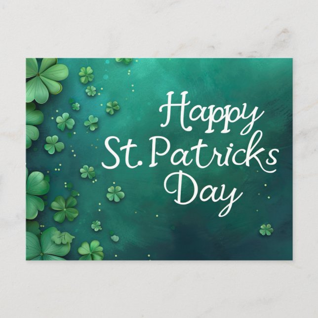 Bonne carte postale St. Patrick's Day (Devant)