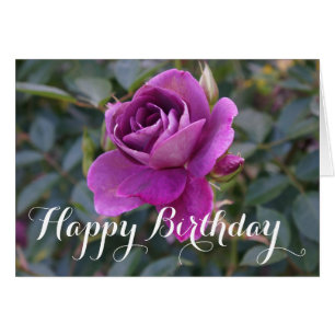 Bonne carte Rose Iceberg Burgundy Anniversaire #2