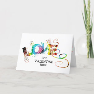 Bonne carte Saint Valentin