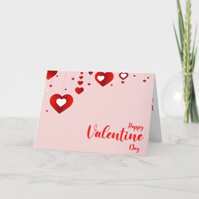 Bonne carte Valentine (Devant)