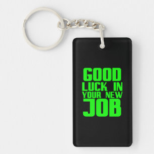 Bonne chance dans votre nouvel emploi drôle cadeau