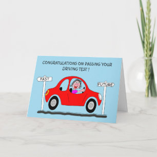 Bonne dame vient de passer la carte d'examen de co