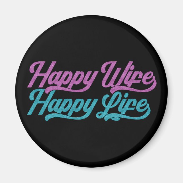Bonne femme Bonne vie Fête des mères | Magnet (Devant)