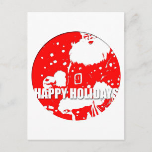 Bonne fête 2016 Carte postale du Père Noël