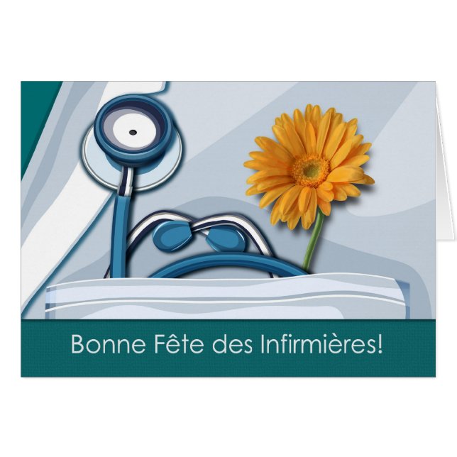 Bonne Fête des Infirmières. Krankenversicherungska (Vorderseite (Horizontal))