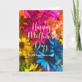 Bonne fête des mères ❤️ carte des fleurs de la mei