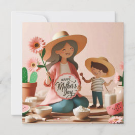 Bonne fête des mères Cartes de voeux