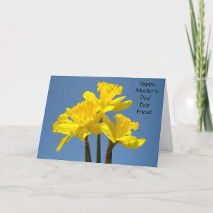 Bonne fête des mères ! Chers amis Cartes Daffodiqu