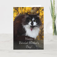 Bonne fête des mères défunte Carte de voeux pour c