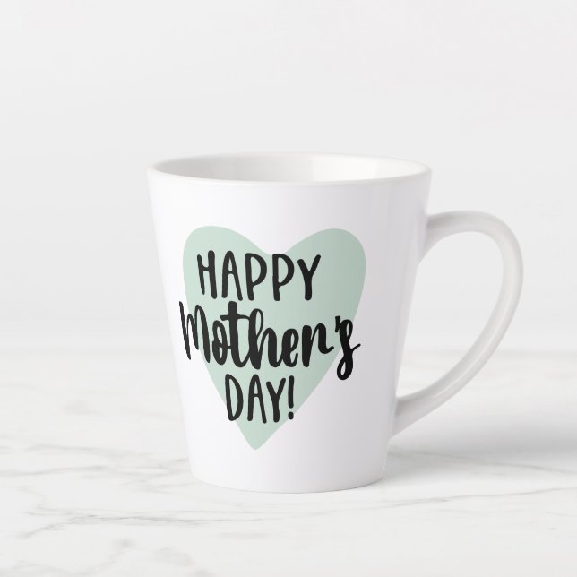 Bonne fête des mères Latte Mug (Droite)