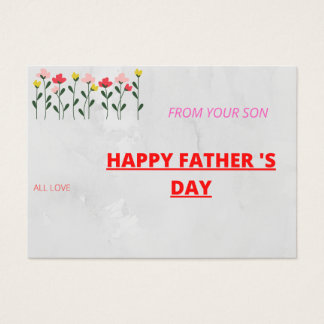 Bonne fête des pères