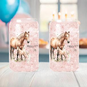 Bonne Fête des pères Horse Fleurs de Foal
