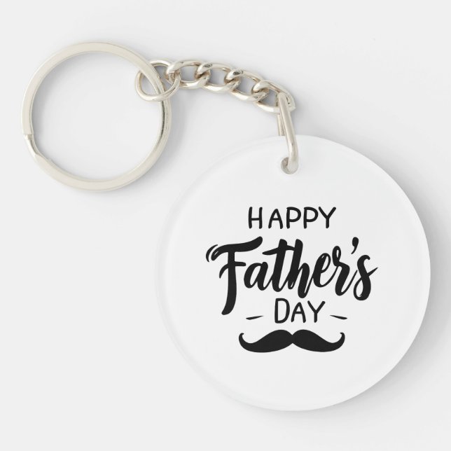 Bonne Fête des pères - Mustache Célébration Art (Devant)