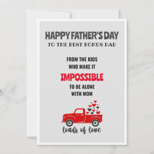 Bonne Fête des pères pas papa drôle de cartes enfa