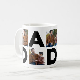 Bonne Fête des pères Photo personnalisée Mug pour 