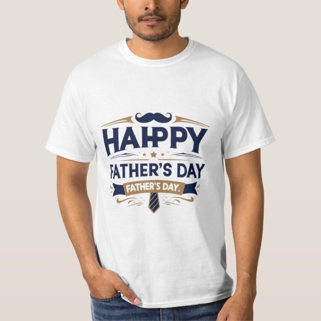 Bonne Fête des pères T-shirt | Cadeau parfait pour (Devant)