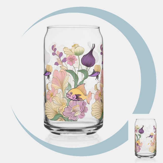 Bonne Fortune à la Mer (Good Fortune to Sea Can Glass
)