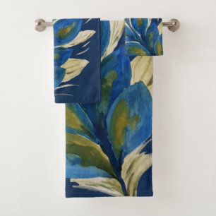 Bonne Fortune Peacock Feathers Aquarelle