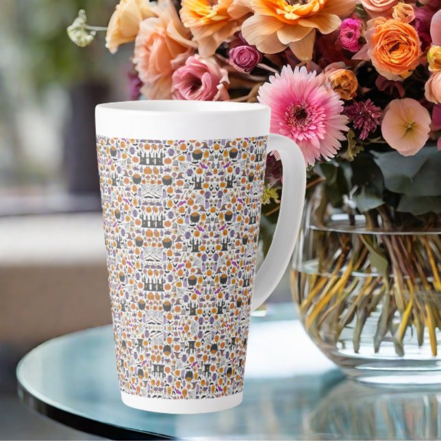 Bonne Halloween Latte Mug (Créateur téléchargé)