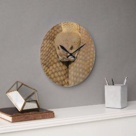 Bonne horloge de serpent d'anniversaire