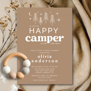Bonne Invitation Baby shower Camper