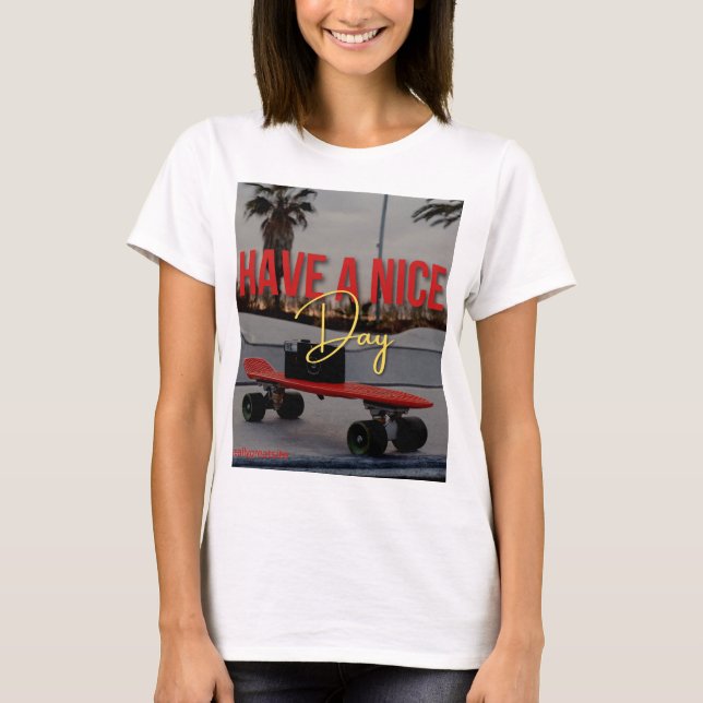 Bonne journée de design de t-shirt (Devant)