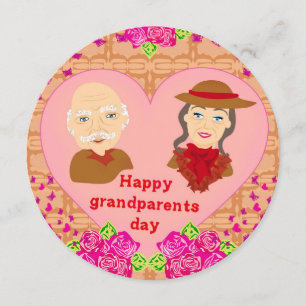 Bonne journée des grands-parents Invitation