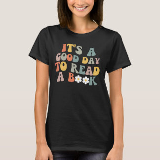 Bonne Journée Pour Lire Un Livre Rétro T-Shirt