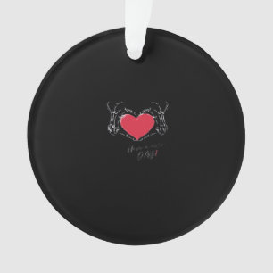 Bonne Journée ! Squelette Mains Avec Coeur Classiq