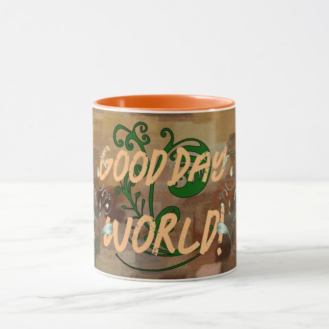 Bonne journée tasse de café World (Centre)